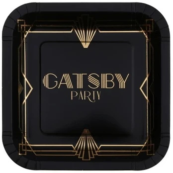 Santex Gatsby popierinės lėkštės, 10 vnt.