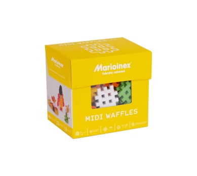Marioinex „Waffle Midi“ statybiniai blokeliai 90 elementų