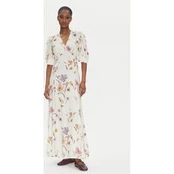 TWINSET Vasarinė suknelė 251TP2770 Écru Slim Fit