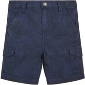 Guess Medžiaginiai šortai N3GD12 WFCB0 Mėlyna Regular Fit