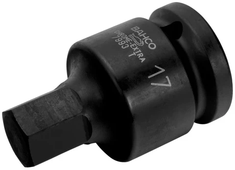 Bahco Hexagonal tip socket driver 7993T 22mm 3/4"