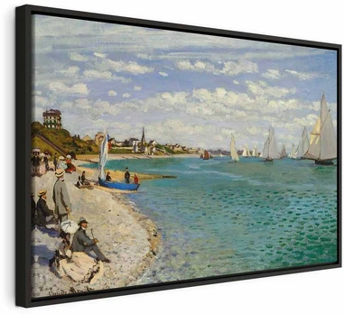 Artgeist Paveikslas - Claude Monet – Regatta at Sainte-Adresse