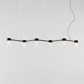 Artemide LED pakabinama lempa Zephyr Linear, juoda, 160 cm, programa