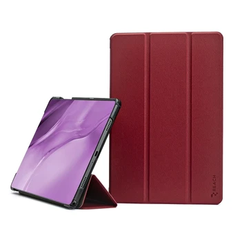 Lenovo Tab M11 dėklas Smart Leather bordo