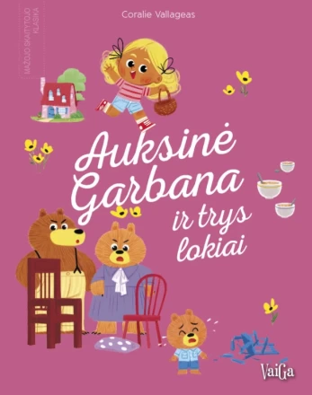 KNYGA Auksinė Garbana ir trys lokiai