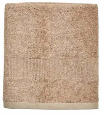 Vonios rankšluostis Homla Basic Bamboo 245764, smėlio sp., 90 cm x 50 cm