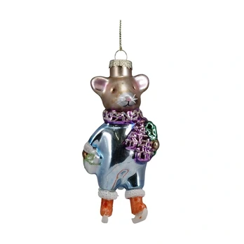 Christmas Tree toy Mouse. various colours
