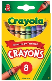 CRAYOLA Kreidelės, 8 vnt.