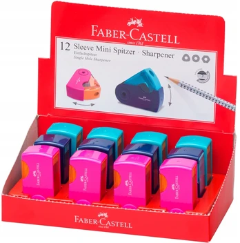Faber-castell Sleeve Mini trintukas, spalvotas, 1 vnt.