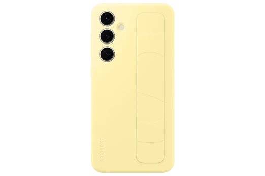 Samsung Galaxy S24 FE Standing Grip Cover Yellow