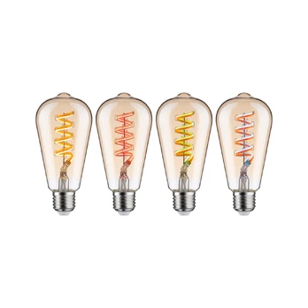 "Paulmann" LED-Rustika Zigbee E27 6,3W RGBW dim gold