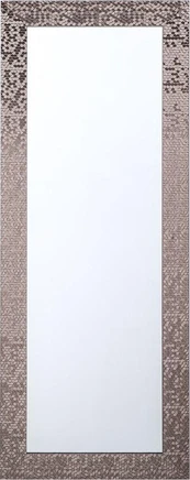 Beliani Sieninis veidrodis MARANS, 50 × 130 cm, rudas