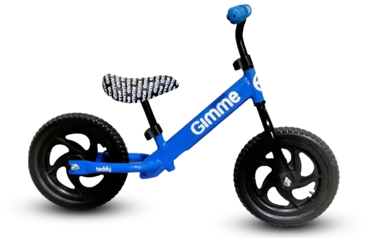 Teddy GIMME 2+ balansinis dviratis TEDY, mėlynas