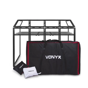 Vonyx DB5 sulankstomas DJ stalas Pro Large 2,0 m