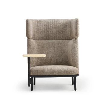 Sofa Caldera Single su staliuku, smėlio spalvos