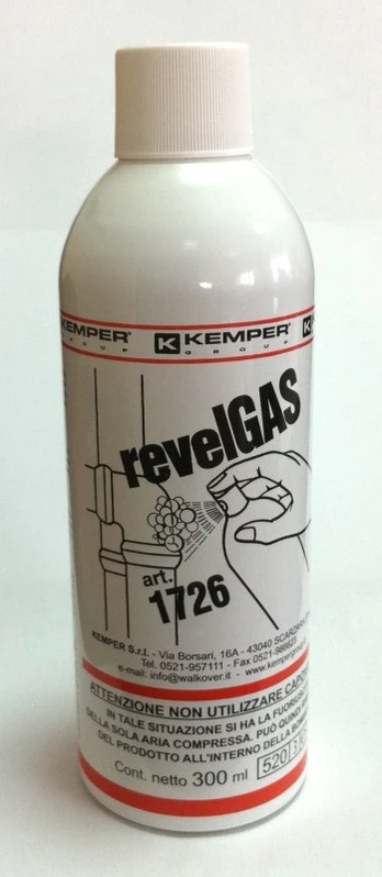 Dujų nuotėkio aptikimo aerozolis „KEMPER"