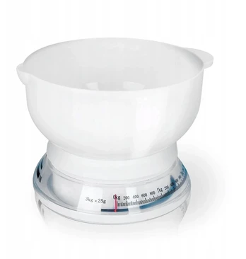 Orion Mechaninės virtuvinės svarstyklės 3kg