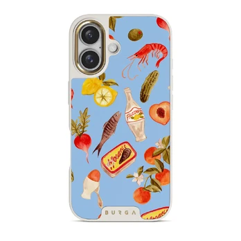 Al Fresco - iPhone 16 Plus Case, Elite Light (MagSafe) / Gold