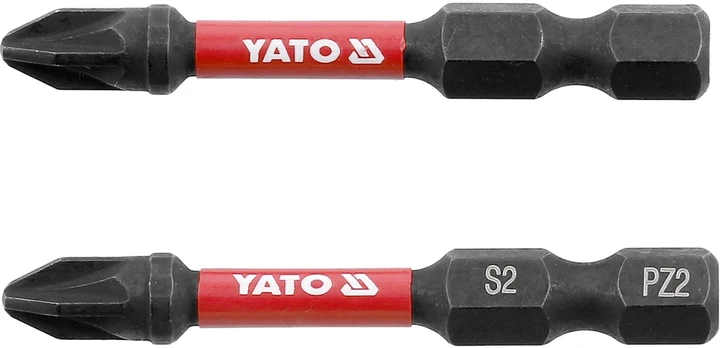 Yato IMPACT BITS 1/4''X50 MM PZ2 2 vnt