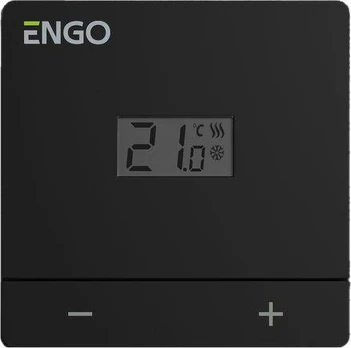 Engo Laidinis temperatūros reguliatorius, juodas maitinimo šaltinis 230V EASY230B