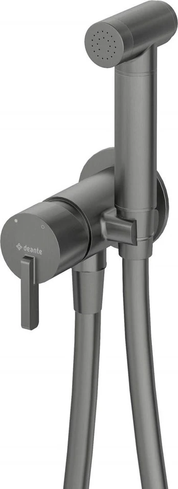 Concealed bidet mixer with bidetta shower head