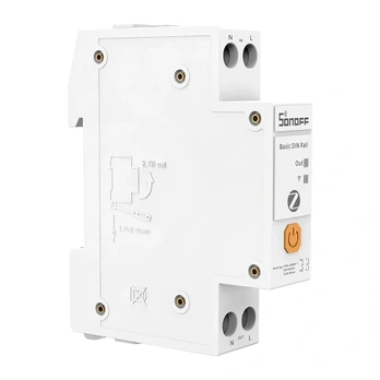 SONOFF Basic ZB1GSP išmanioji Zigbee DIN bėgelio relė 32A