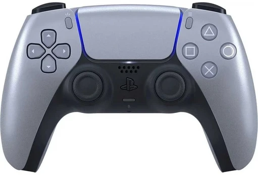 Sony PlayStation 5 DualSense V2 sidabrinis