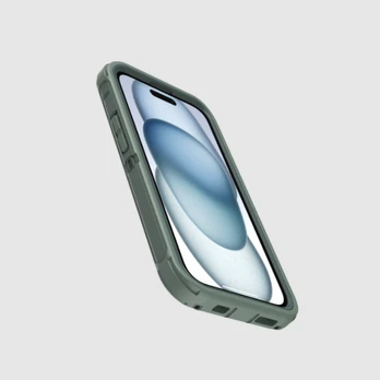 OtterBox Defender MagSafe f?r iPhone 17e/16e/15/14/13 Forest Ranger - green