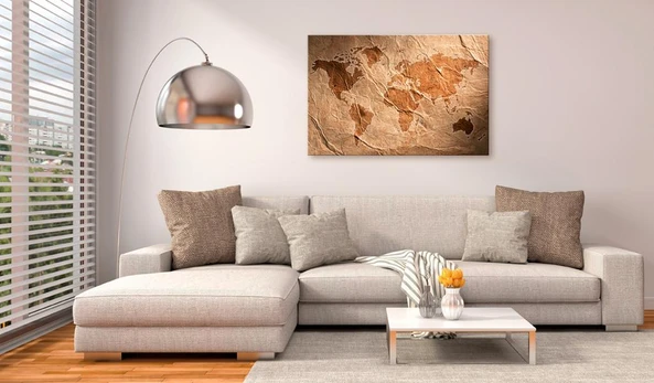 Artgeist Kamštinis paveikslas - Paper Map [Cork Map] 90x60