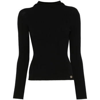 Džemperis moterims, Juoda, Viscose jumper