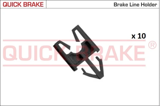laikantysis rėmas, stabdžių žarnelė QUICK BRAKE QB171-XA-10