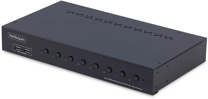 StarTech 8 prievadų HDMI KVM jungiklis
