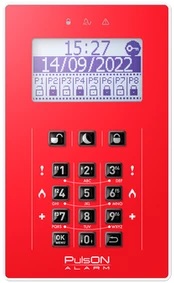 BCS PULSON FRONT LCD/C RAUDONA