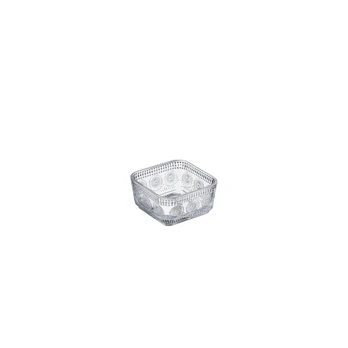 Indas pateikimui stiklinis (10 x 10 x h6 cm., 280 ml.)