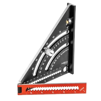 Neo Tools Kvadratas su liniuote