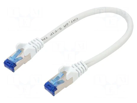 Patch cord | S/FTP | Cat: 6a | RJ45 plug,both sides | stranded | Cu