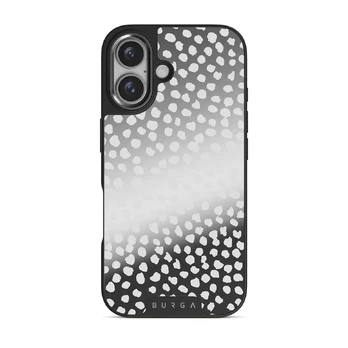 Night Sky - Dotted iPhone 16 Case, Elite Mirror (MagSafe) / Gunmetal