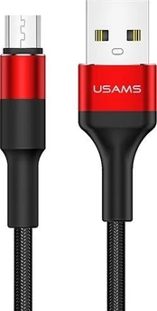 Usams USB-A USB laidas – microUSB 1,2 m raudonas (SJ224USB02)