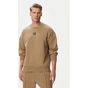 HUGO Džemperis Dettil 50533689 Smėlio Relaxed Fit