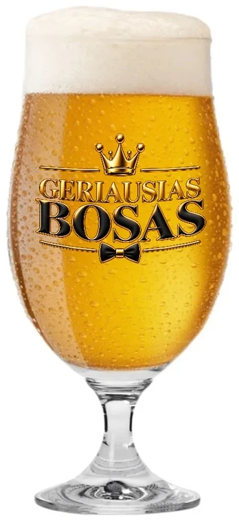 Alaus taurė "Geriausias bosas" (620ml)