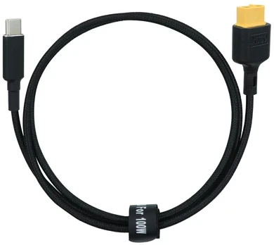 Usb-c į Xt60 įkrovimo laidas, 100w, 1m