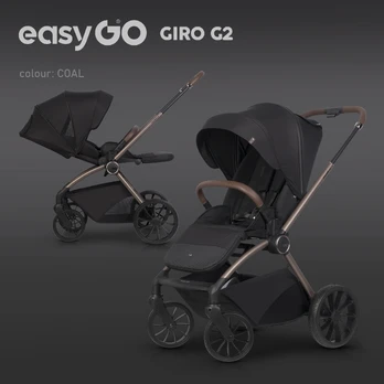 EasyGo Giro G2 Coal Vaikiškas vežimėlis