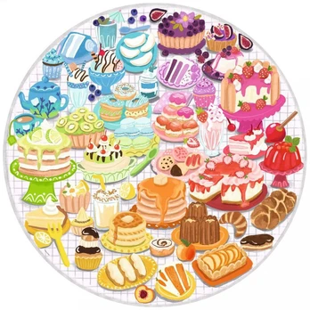 Dėlionė Ravensburger Desserts 17171, 52 cm x 52 cm