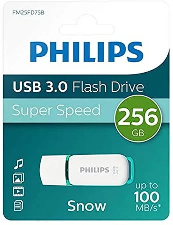 USB atmintinė Philips Snow Edition, 256 GB