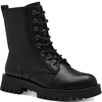 Auliniai moterims, Juoda, Lace boot