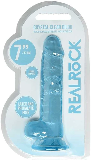 Realrock Realistic Dildo with Balls - 7""/ 19 cm