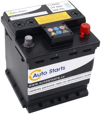 Akumuliatorius Auto Starts, 12 V, 40 Ah, 340 A