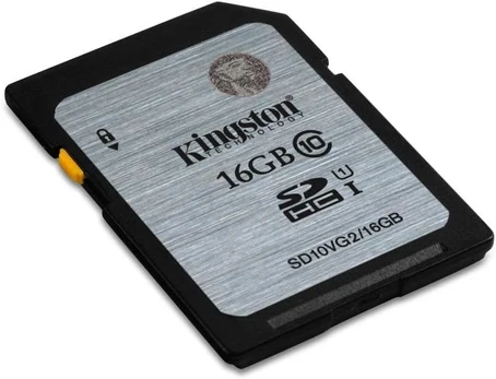 KINGSTON 16GB SDHC atminties kortelė, cl10