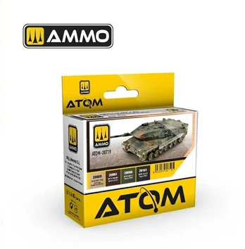 AMMO by MIG Jimenez AMMO MIG - ATOM Akrilinių dažų rinkinys NATO Colors, 20719