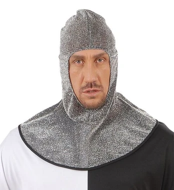 MEDIEVAL WARRIOR HOOD metallic